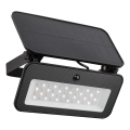 Rabalux - Reflektor solarny LED z czujnikiem LED/8W/3,7V 3000/4000/6500K IP65 2600 mAh