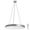 Rabalux - Regulowany żyrandol LED na linkach LED/60W/230V srebrny 3000-6000K + pilot zdalnego sterowania