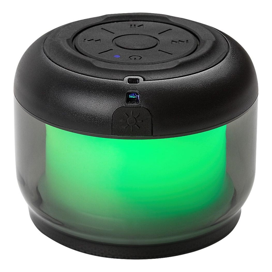 Rabalux - RGB Lampa stołowa z głośnikiem RGB/3W/3,7V 500mAh