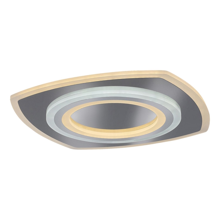 Rabalux - Ściemnialna oprawa sufitowa LED/60W/230V 3000/4000/6000K matowy chrom + pilot zdalnego sterowania 48x48 cm