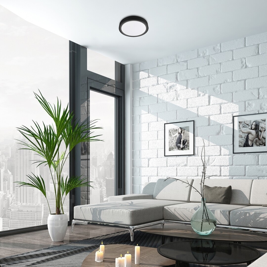 Rabalux - LED RGB ściemnialna lampa sufitowa z czujnikiem LED/28W/230V 2700-5000K śr. 36 cm + z pilotem