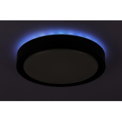 Rabalux - LED RGB ściemnialna lampa sufitowa z czujnikiem LED/28W/230V 2700-5000K śr. 36 cm + z pilotem