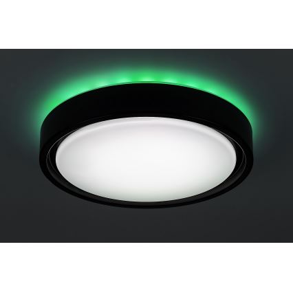 Rabalux - LED RGB ściemnialna lampa sufitowa z czujnikiem LED/28W/230V 2700-5000K śr. 36 cm + z pilotem