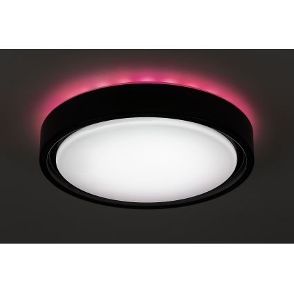 Rabalux - LED RGB ściemnialna lampa sufitowa z czujnikiem LED/28W/230V 2700-5000K śr. 36 cm + z pilotem