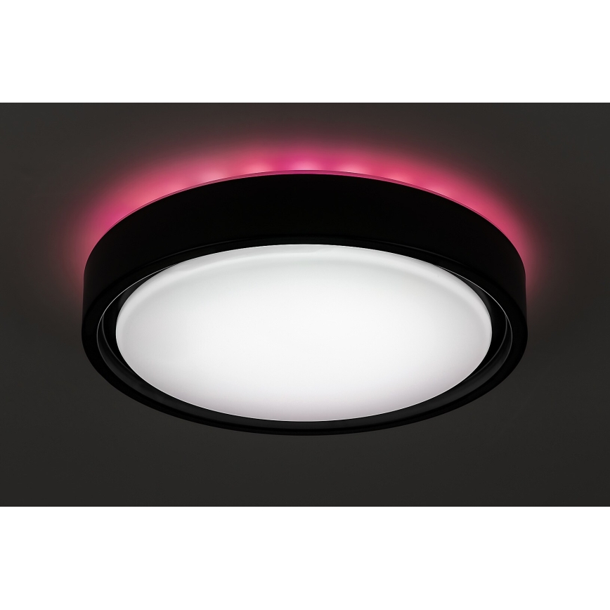 Rabalux - LED RGB ściemnialna lampa sufitowa z czujnikiem LED/28W/230V 2700-5000K śr. 36 cm + z pilotem