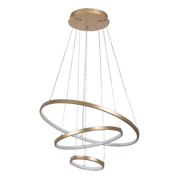 Rabalux - Ściemnialny żyrandol LED na przewodzie LED/90W/230V 3000-6500K + pilot zdalnego sterowania