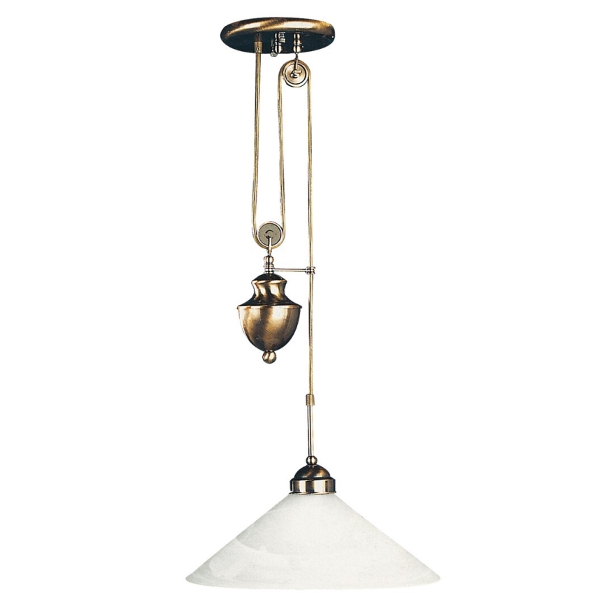 Rabalux - Szkło zamienne do żyrandola MARIAN E27 śr. 39 cm biały