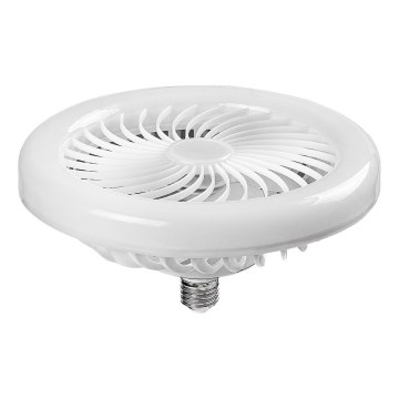 Rabalux - Żarówka LED ściemnialna z wentylatorem SMD E27/16W/230V 3000-6500K + pilot zdalnego sterowania