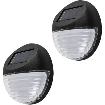 Rabalux - ZESTAW 2x solarny kinkiet ścienny LED/0,06W/1,2V 300 mAh IP44
