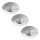 Rabalux - ZESTAW 3xLED łazienkowych opraw sufitowych wpuszczanych LED/4W/230V IP44