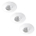 Rabalux - ZESTAW 3xLED wpuszczanych opraw sufitowych do łazienki LED/4W/230V IP44
