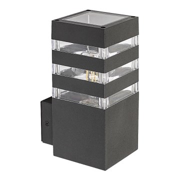 Rabalux - Zewnętrzna lampa ścienna 1xE27/12W/230V IP44