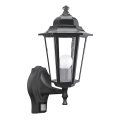 Rabalux - Zewnętrzna lampa ścienna z czujnikiem 1xE27/60W/230V