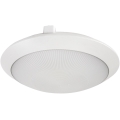 Rabalux - Zewnętrzna lampa sufitowa z czujnikiem ruchu 1xE27/9W/230V IP65 Ø 30 cm biała