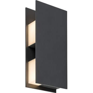 Rabalux - Zewnętrzny kinkiet LED/13W/230V IP65 antracyt