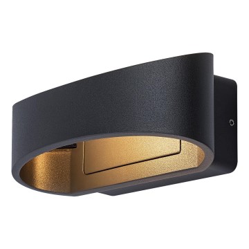 Rabalux - Zewnętrzny kinkiet LED/9W/230V IP54 antracyt