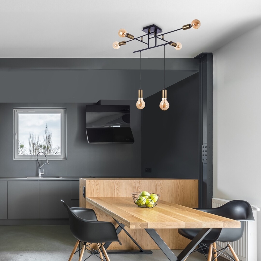 Rabalux - Żyrandol 6xE27/40W/230V