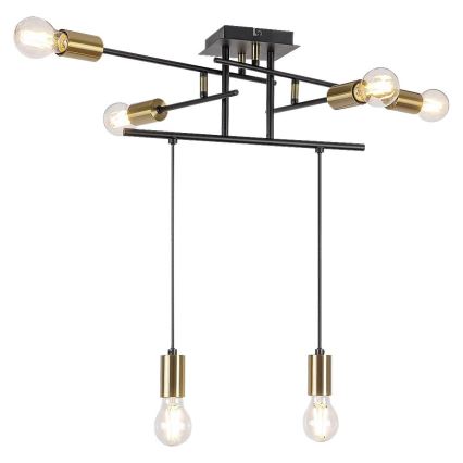 Rabalux - Żyrandol 6xE27/40W/230V