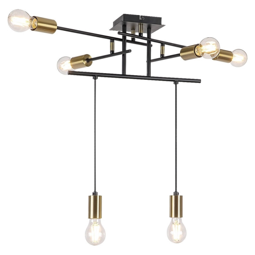 Rabalux - Żyrandol 6xE27/40W/230V