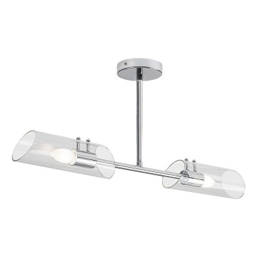 Rabalux - Żyrandol łazienkowy na drążku 2xE14/12W/230V IP44 chrom błyszczący