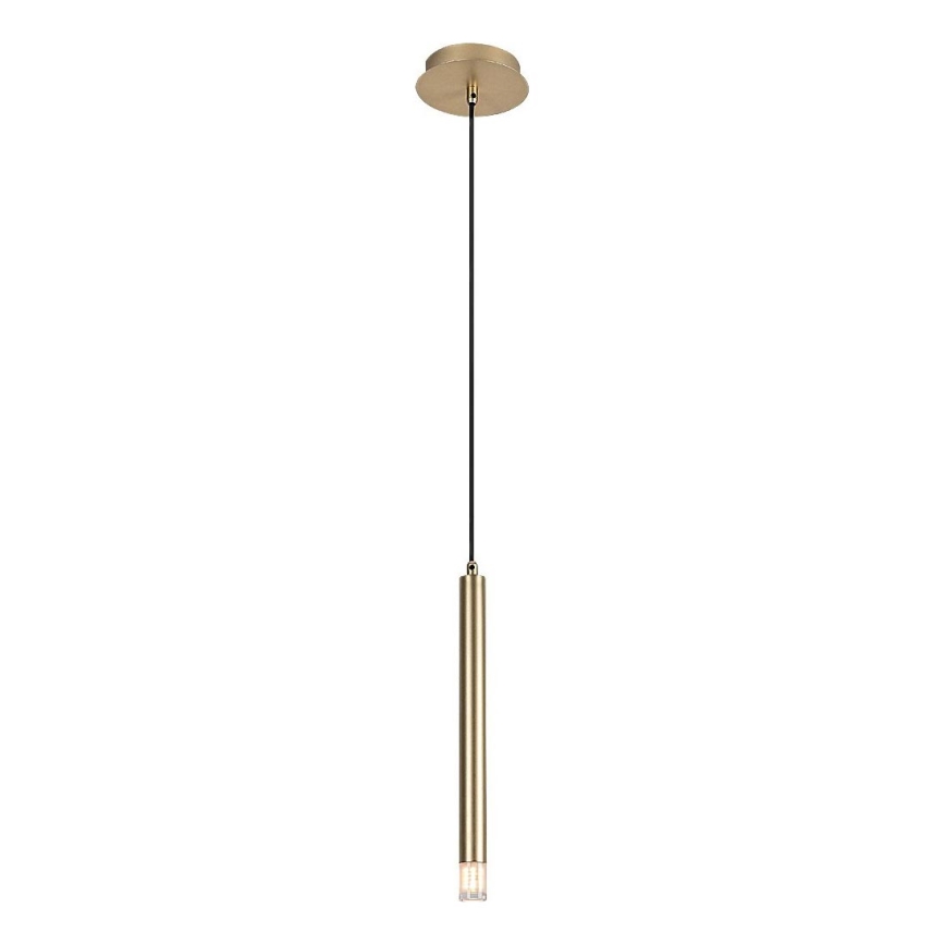 Rabalux - Żyrandol na lince 1xG9/5W/230V złoty