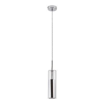Rabalux - Żyrandol na lince 1xGU10/50W/230V przezroczysty/chrom błyszczący
