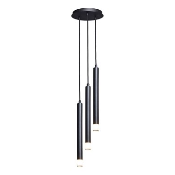 Rabalux - Żyrandol na lince 3xG9/5W/230V czarny