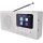 Radio DAB DAB+ FM 3W/5V/4xAA biały