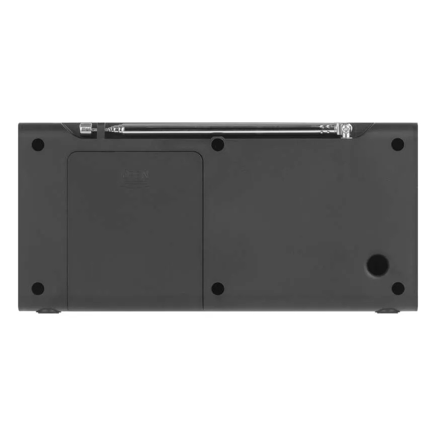 Radio DAB DAB+ FM 3W/5V/4xAA czarne