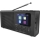 Radio DAB DAB+ FM 3W/5V/4xAA czarny