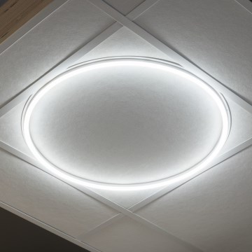 Rama sufitowa LED AVAR LED/40W/230V 4000K śr. 59 cm