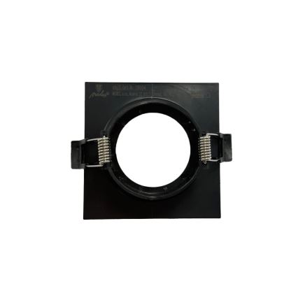 Ramka do oprawy sufitowej wpuszczanej GU10 8,6x8,6 cm czarna