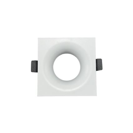 Ramka do oprawy wpuszczanej GU10 8,6x8,6 cm biała