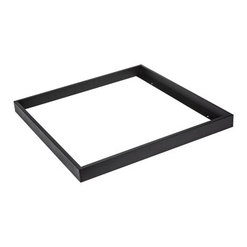 Ramka metalowa do montażu paneli LED 600x600 mm czarna