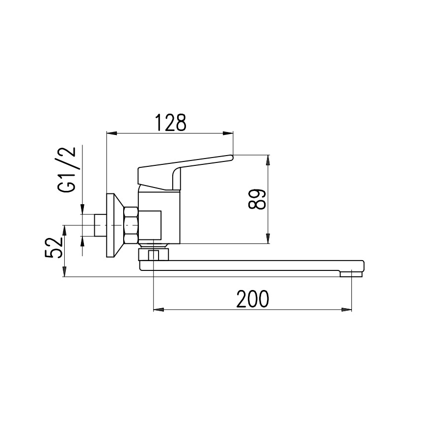 RAV Slezák CO101.5/23Z - Bateria umywalkowa COLORADO cm, błyszczące złoto