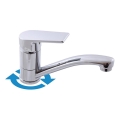 RAV Slezák CO115.0 - Bateria umywalkowa COLORADO 11,1 cm, chrom błyszczący