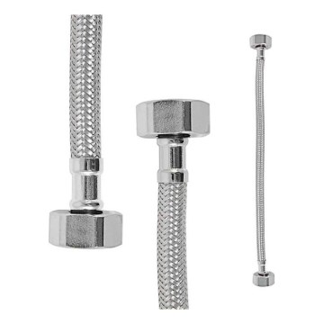 RAV Slezák IF0155.0 - Elastyczny wąż przyłączeniowy FLEXI 10 cm, chrom błyszczący