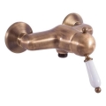 RAV Slezák L581.5SM - Bateria prysznicowa LABE RETRO 12,3 cm, mosiądz postarzały