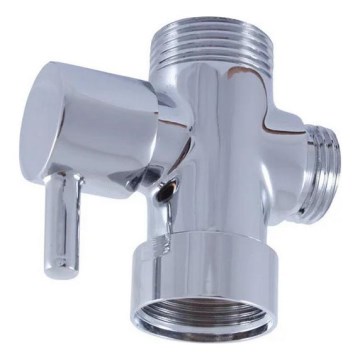 RAV Slezák MD0629 - Ceramiczny przełącznik do drążków prysznicowych, błyszczący chrom