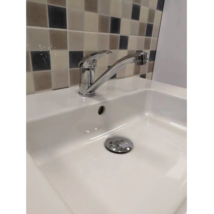 RAV Slezák SA015.0 - Bateria umywalkowa SAZAVA 11,8 cm chrom błyszczący