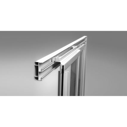 Ravak 00VG01R211 - Trzyczęściowe drzwi prysznicowe SUPERNOVA 120x198 cm białe