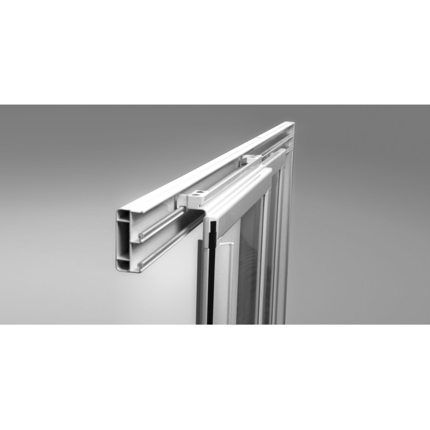 Ravak 00VG01R211 - Trzyczęściowe drzwi prysznicowe SUPERNOVA 120x198 cm białe