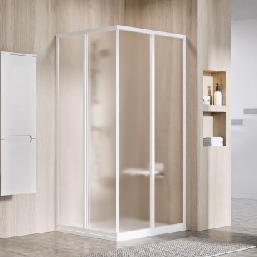 Ravak 14V701O2ZGS - Kabina prysznicowa SUPERNOVA 90x90 cm biała