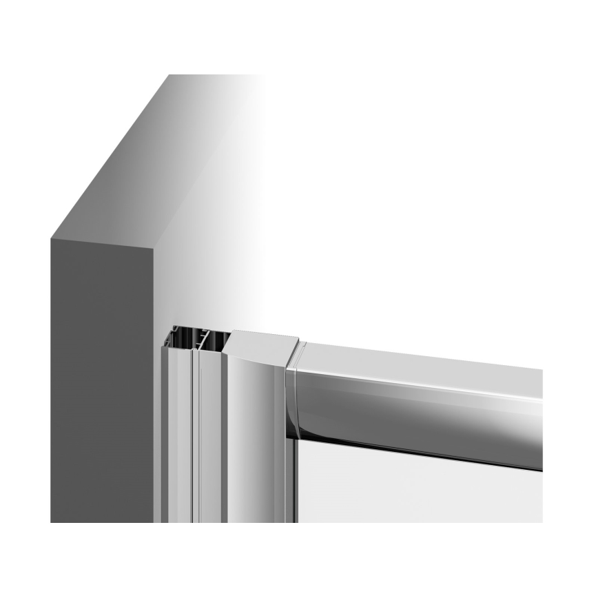 Ravak 1LV40100ZG - Kabina prysznicowa czteroczęściowa narożna BLIX 80x80 cm biała