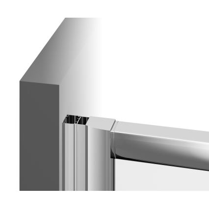 Ravak 1XV70C00Z1 - Kabina prysznicowa BLIX 90x90 cm chrom błyszczący