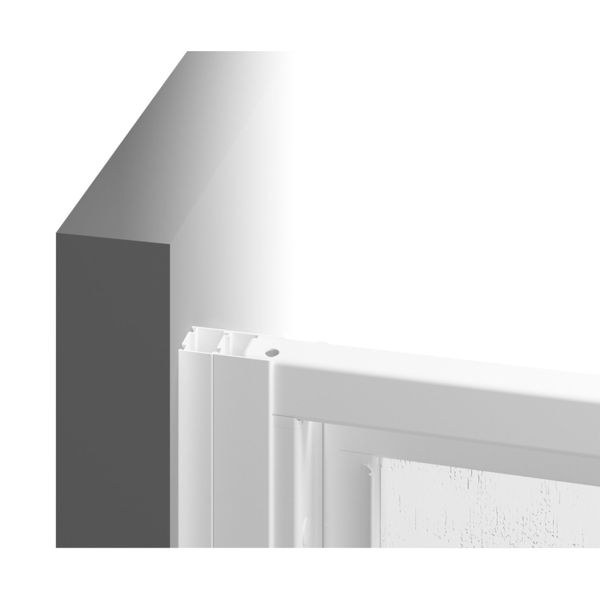 Ravak 3117O10211 - Czteroczęściowa kabina prysznicowa ćwierćokrągła SUPERNOVA 90x90 cm, biała