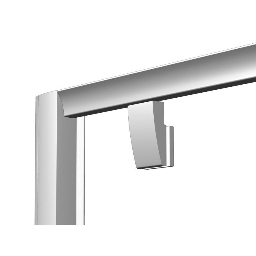 Ravak 37677U00Z1 - Kabina prysznicowa PIVOT trójdzielna półokrągła satynowa 90x90 cm