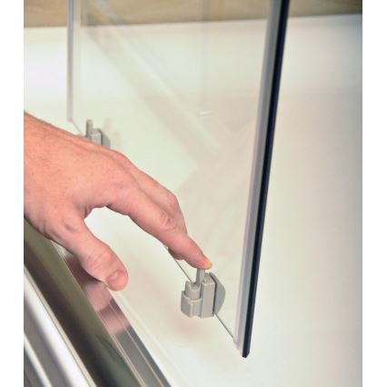 Ravak 3B240C00Z1-Kabina prysznicowa 4-częściowa ćwierćokrągła BLIX 80x80 cm błyszczący chrom