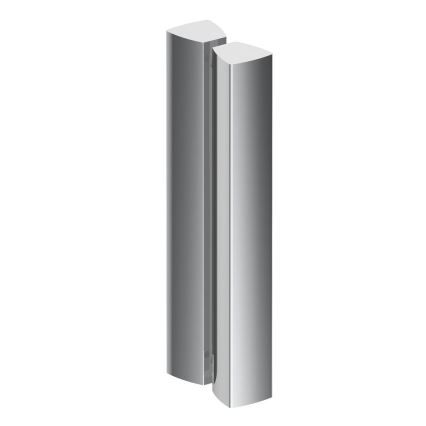 Ravak 3B240U00ZG - Kabina prysznicowa BLIX półokrągła 4-częściowa 80x80 cm satynowa