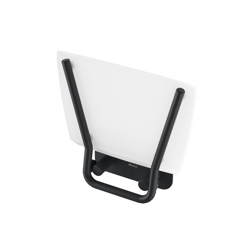 Ravak B8F0000060 - Składane siedzisko prysznicowe OVO czarne